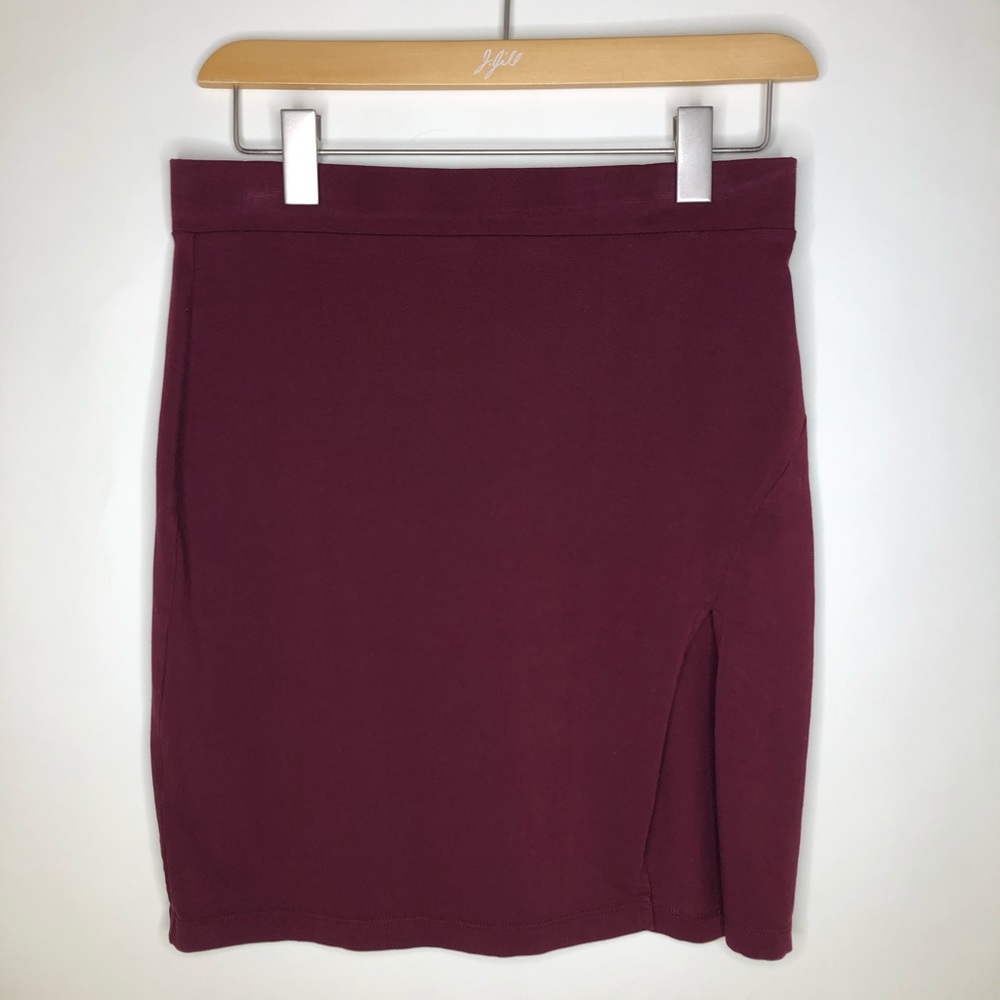 Forever 21 Burgundy mini skirt